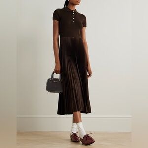 Polo Ralph Lauren paneled midi dress